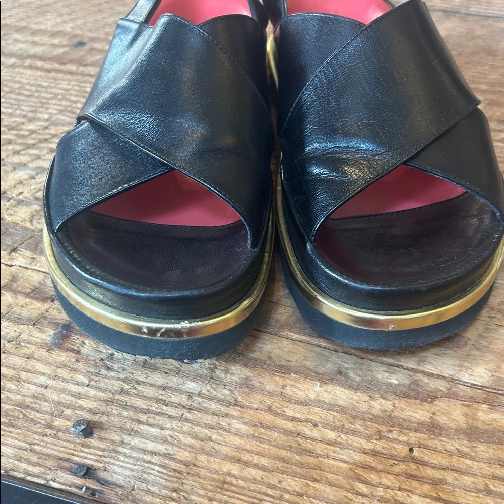 Pas de Rogue slingback sandals